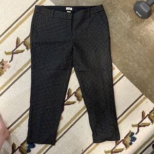 J Crew Factory Wool Ankle-Length Trousers sz 10
